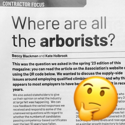 Where are all the arborists cont...